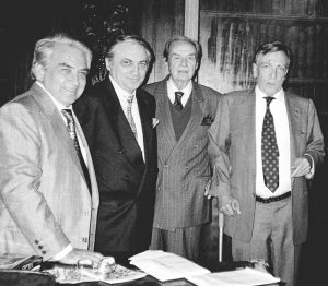Oswaldo Vigas, Dan Haulica, Damian Bayon, Philippe Rossillon and dec., Paris, 1993