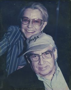 Oswaldo Vigas and his wife, Janine. 2000
