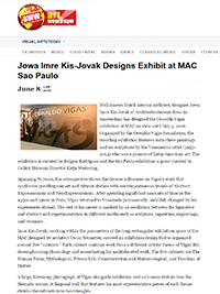 Jowa Imre Kis-Jovak Designs Exhibit at MAC São Paulo