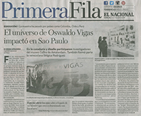 The universe of Oswaldo Vigas hits São Paulo