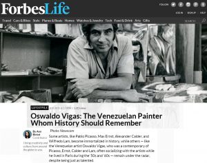 Oswaldo Vigas: The Venezuelan Painter Whom History Should Remember