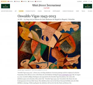 Oswaldo Vigas 1943 – 2013