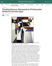 Traveling Museum Retrospective of Venezuelan Modernist Oswaldo Vigas